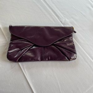Lulu Townsend purple clutch